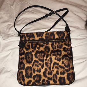 NWT Michael Kors leopard print crossbody